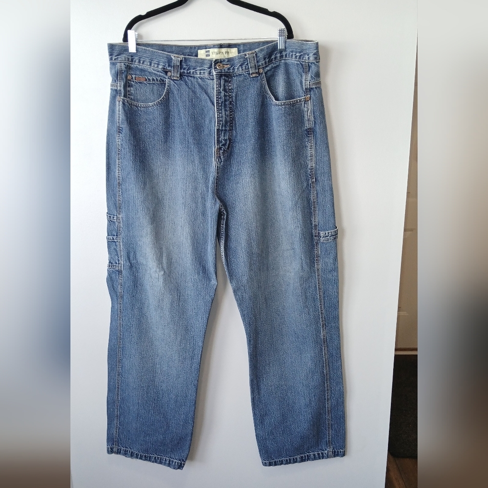 Paco Utility Fit Denim Carpentar Jeans Mens 40×33